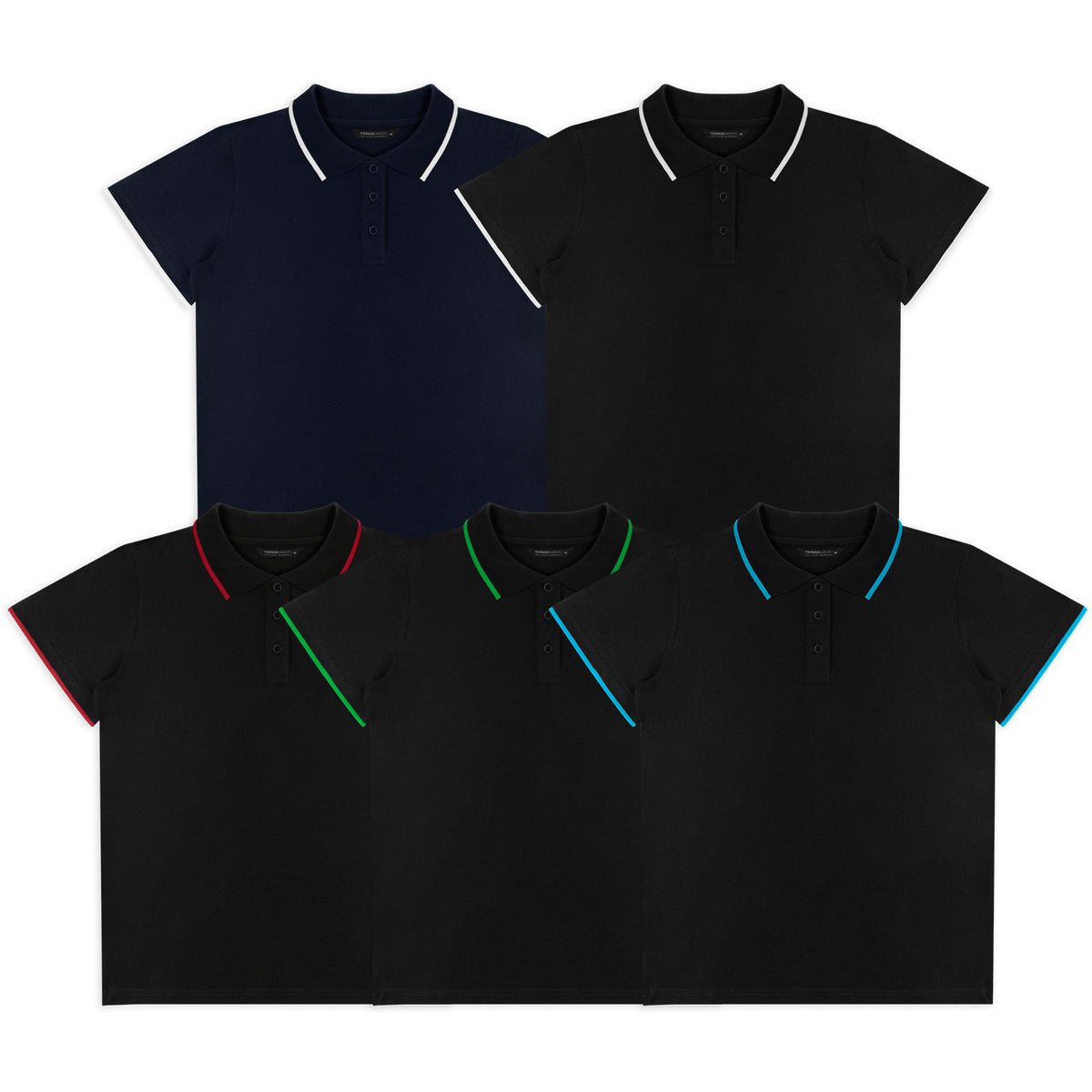 TRENDSWEAR Williams Womens Polo - Colour Range