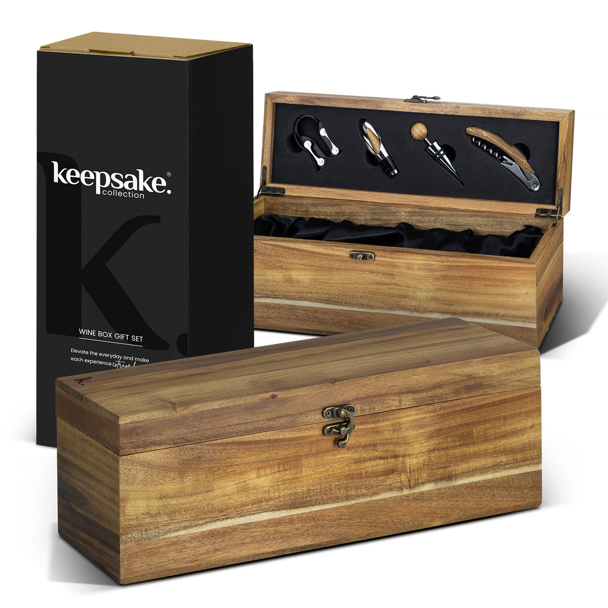 Keepsake Wine Box Gift Set - Main