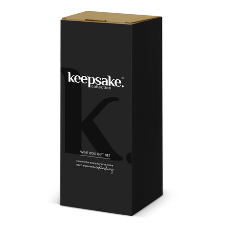 Keepsake Wine Box Gift Set - Gift Box