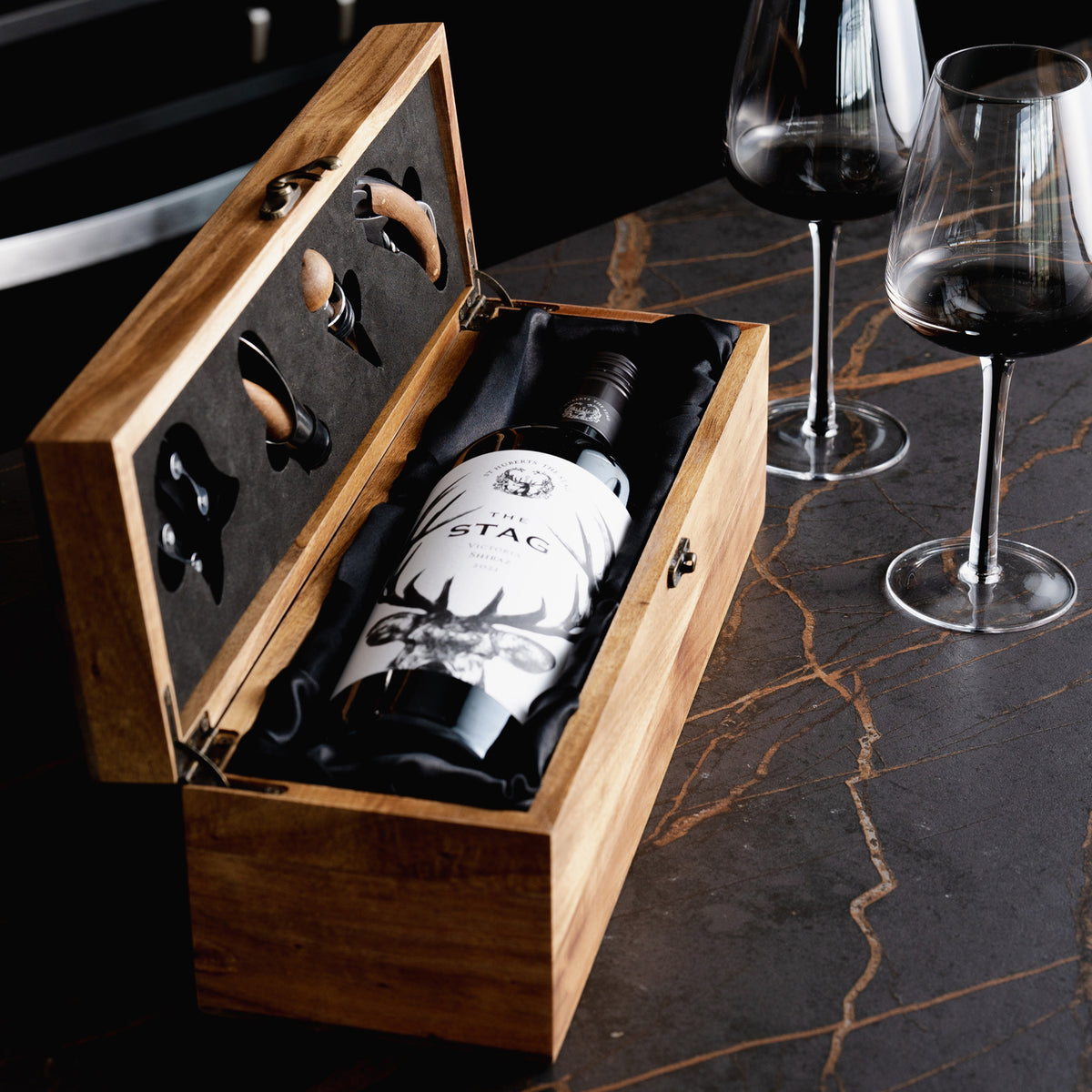 Keepsake Wine Box Gift Set - Feature