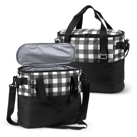 Retreat Cooler Bag - Black/White