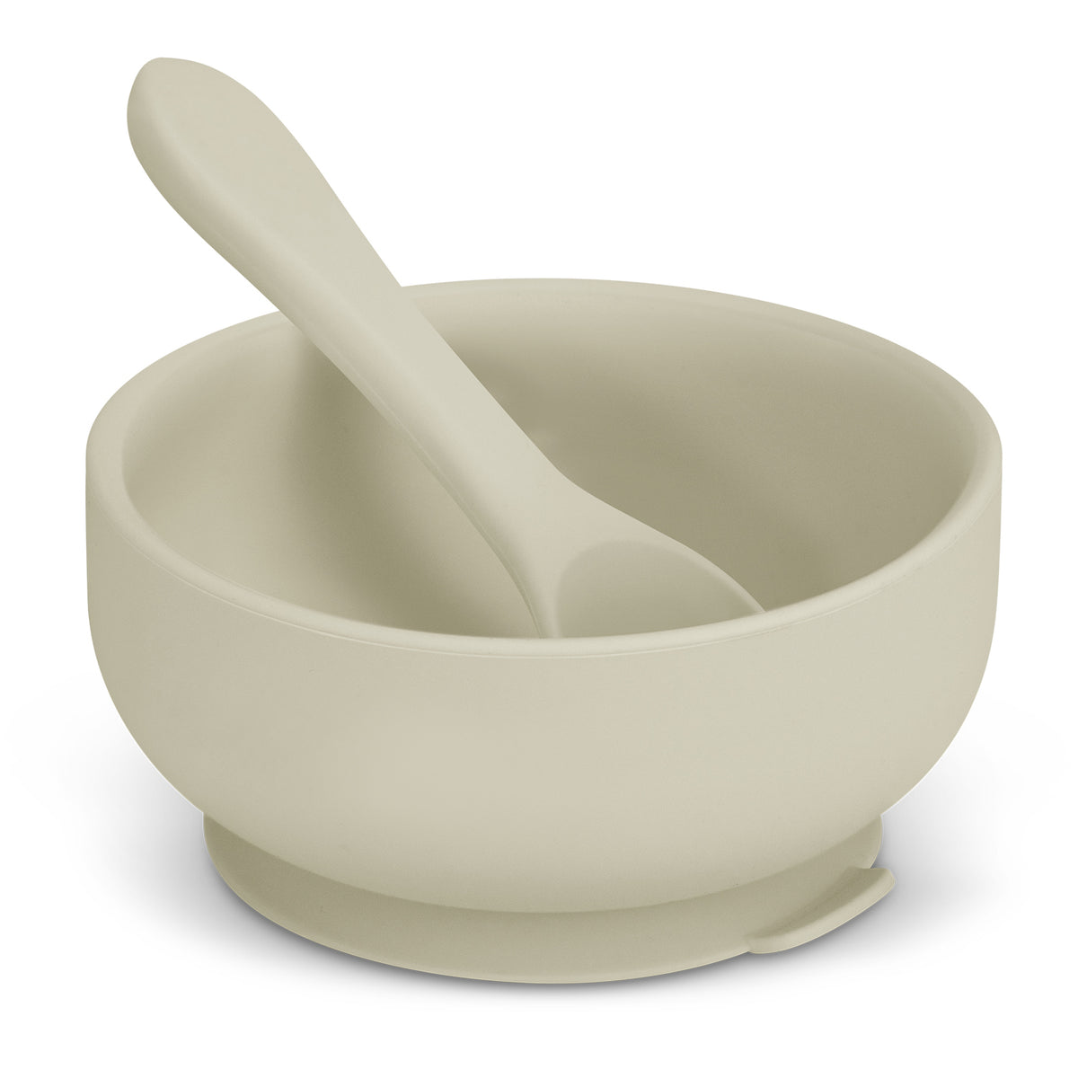 Kids Suction Bowl Set - Ecru
