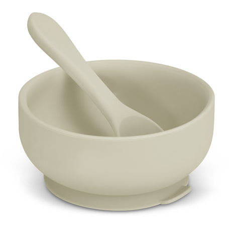 Kids Suction Bowl Set - Ecru