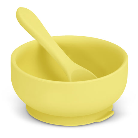 Kids Suction Bowl Set - Yellow