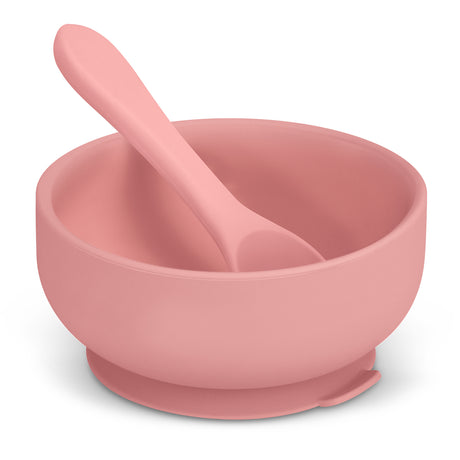 Kids Suction Bowl Set - Peach