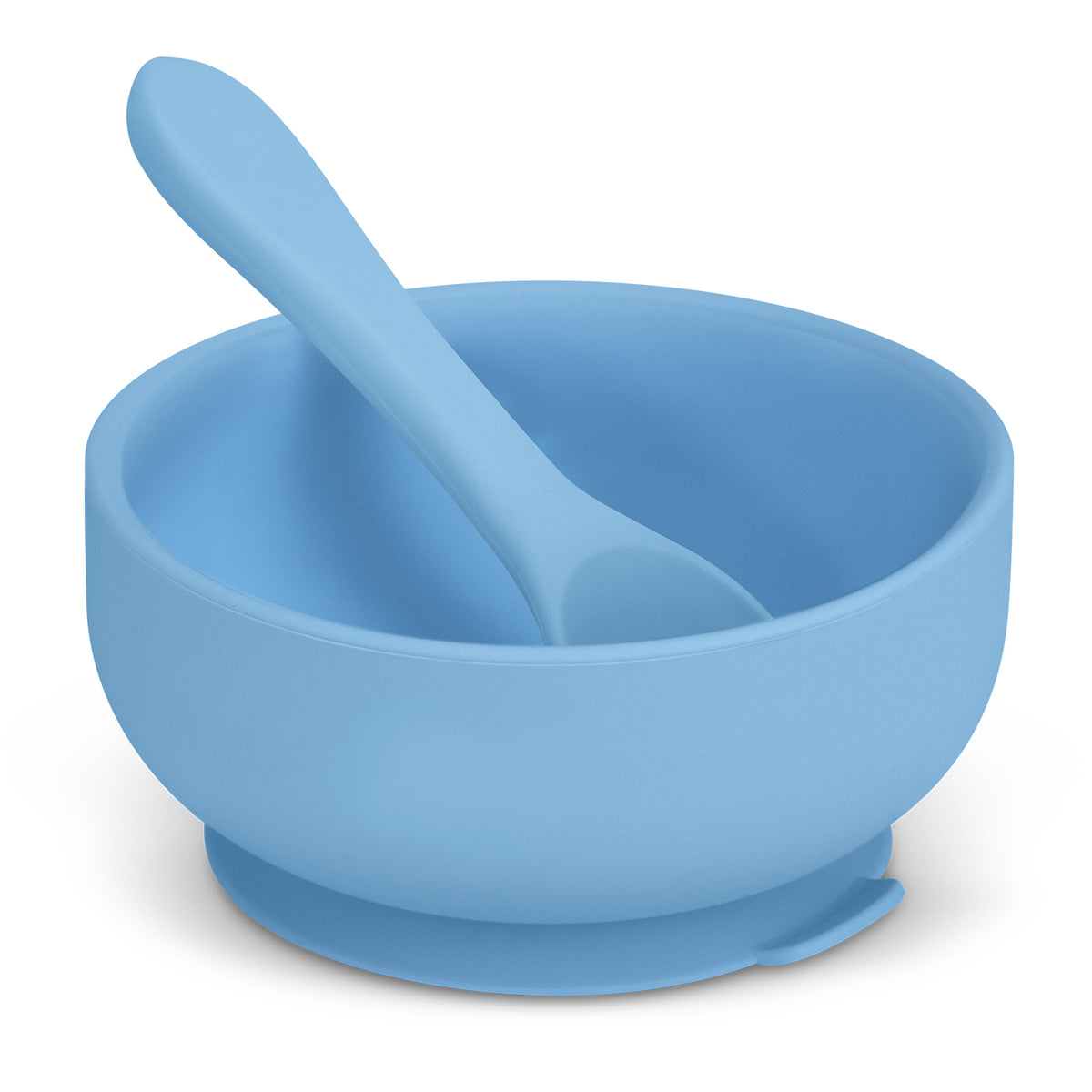 Kids Suction Bowl Set - Pale Blue