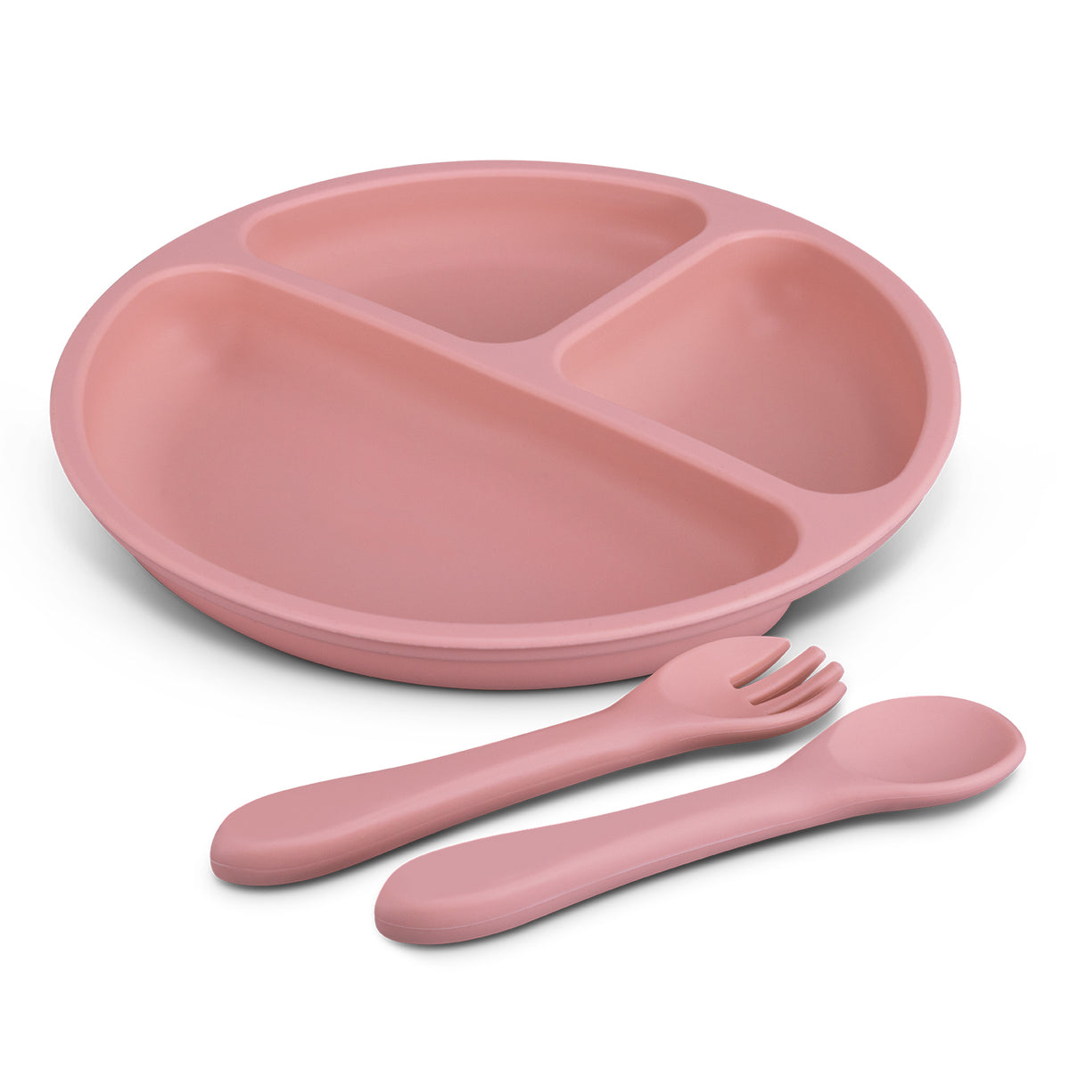 Kids Plate Set - Peach