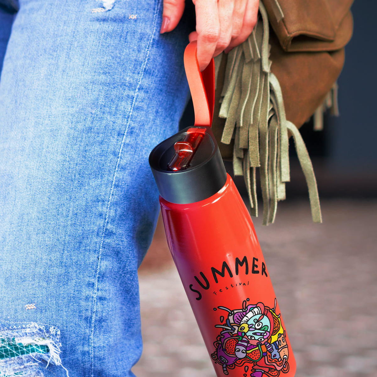 Delano Aluminium Bottle - Feature