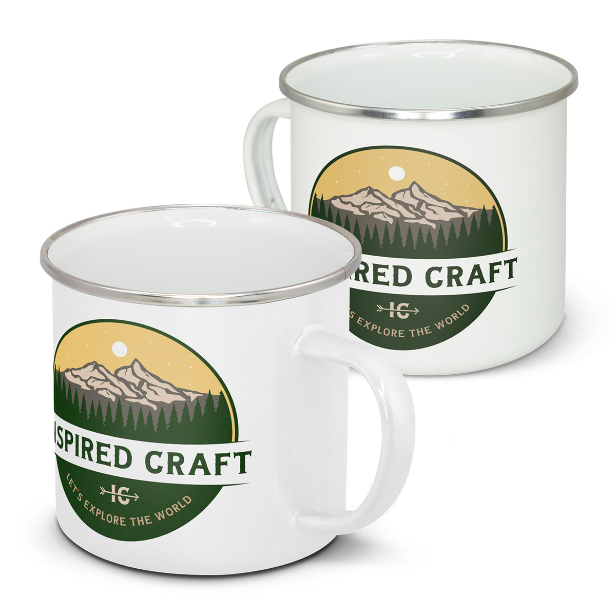 Bendigo Enamel Mug - Full Colour - Main