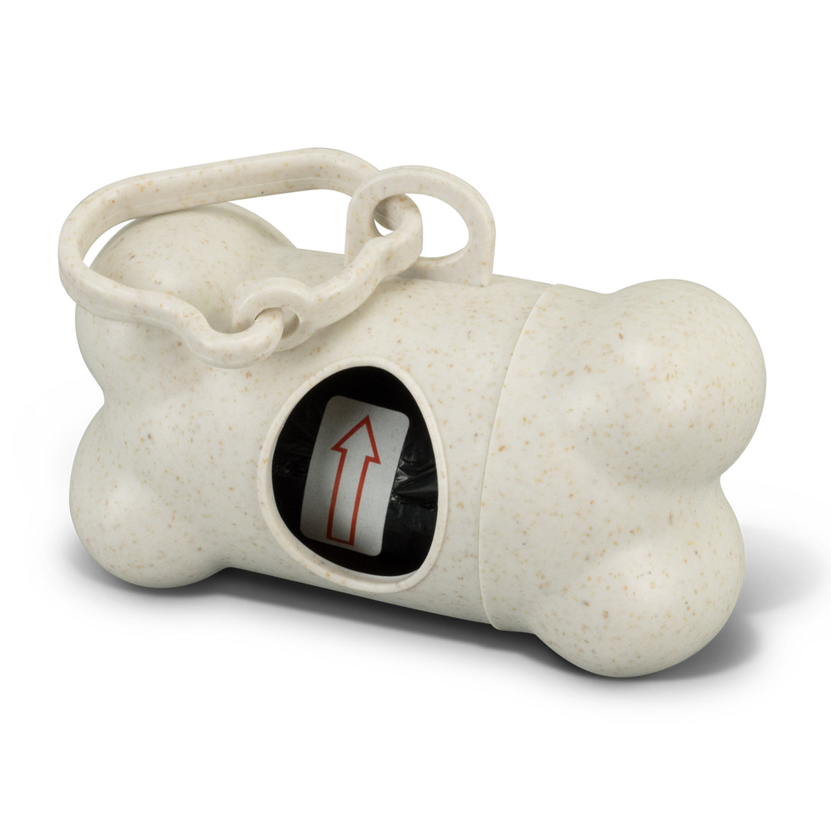 Pet Bag Dispenser  - Natural - Back