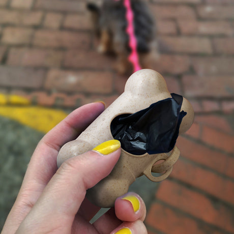 Pet Bag Dispenser  - Natural - Feature