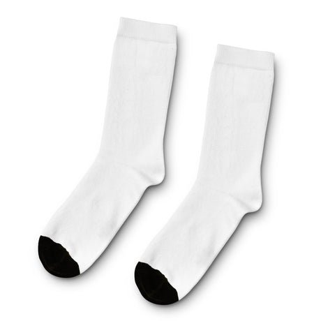 Mojo Crew Sock - White
