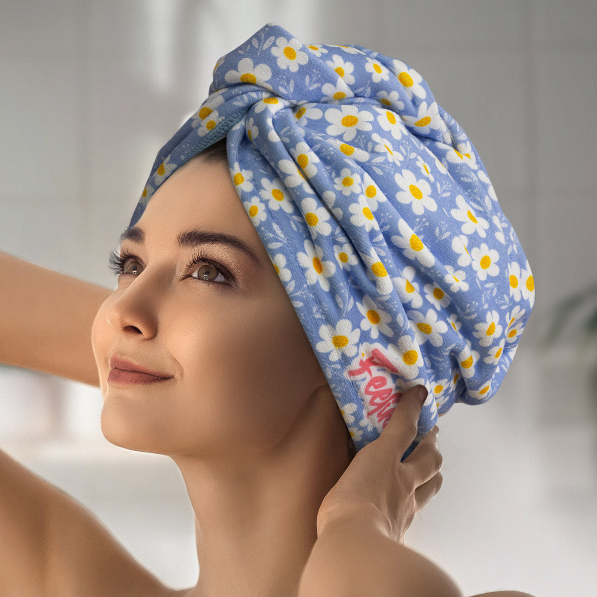 Sabina Hair Towel - Feature