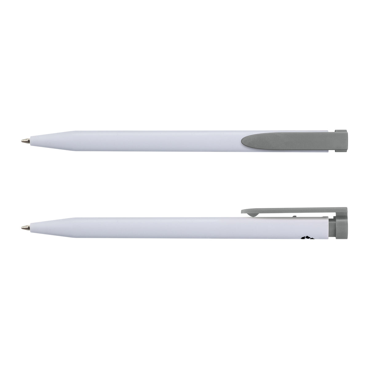 Recycled Plastic Pen - White/Grey