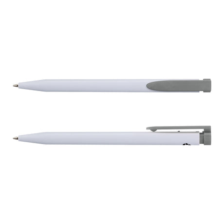 Recycled Plastic Pen - White/Grey