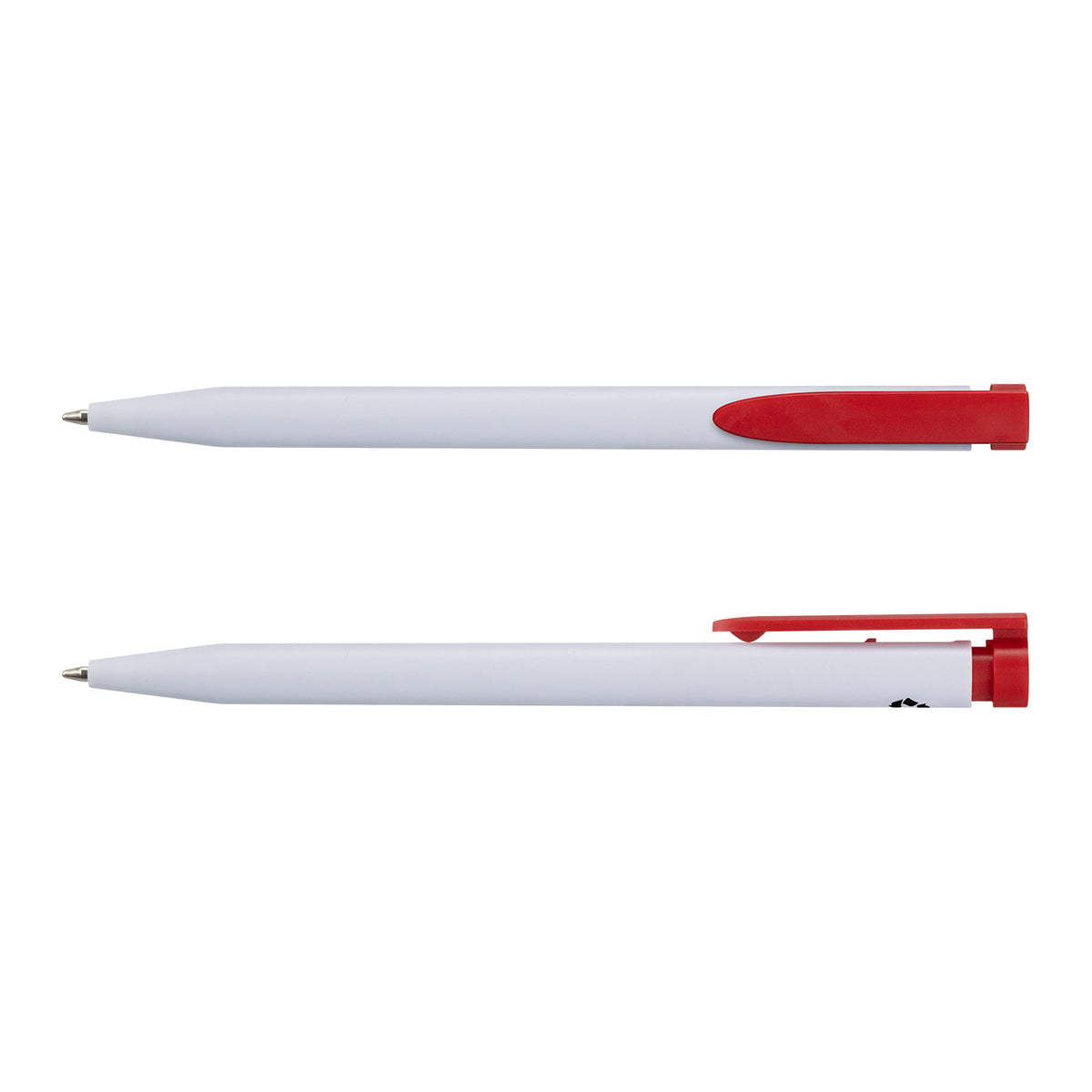 Recycled Plastic Pen - White/Red