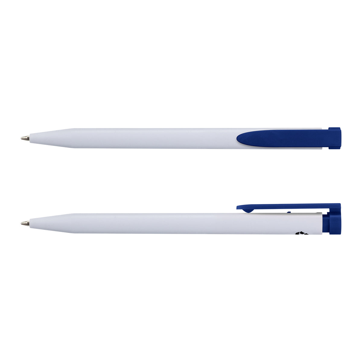 Recycled Plastic Pen - White/Blue