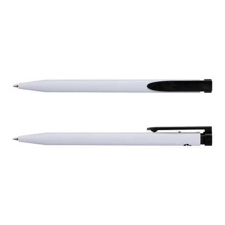 Recycled Plastic Pen - White/Black