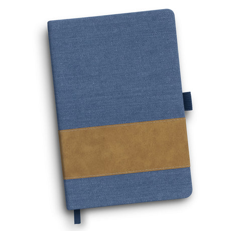 Denim Notebook - Dark Blue - Back
