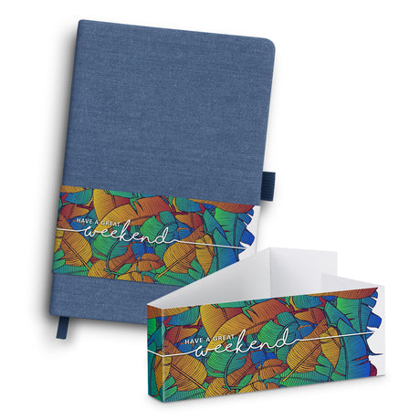 Denim Notebook - Belly Band