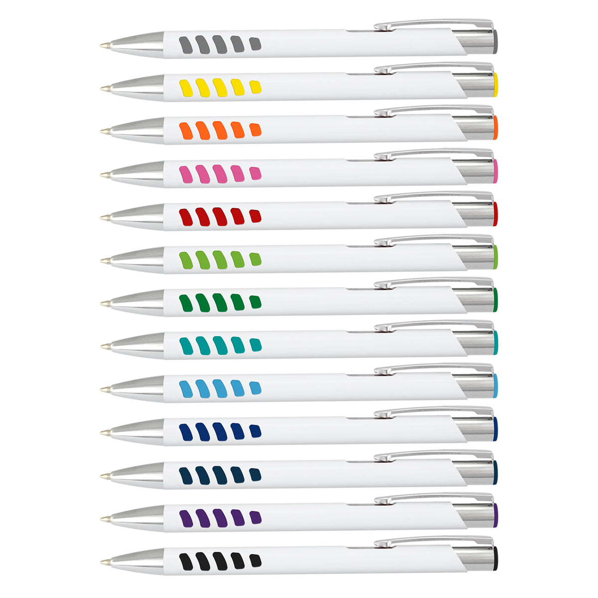Panama Grip Pen - White Barrel - Main