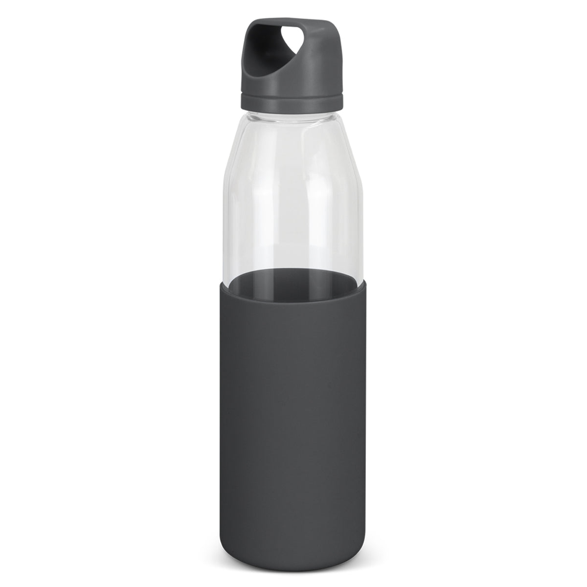 Allure Glass Bottle - Charcoal