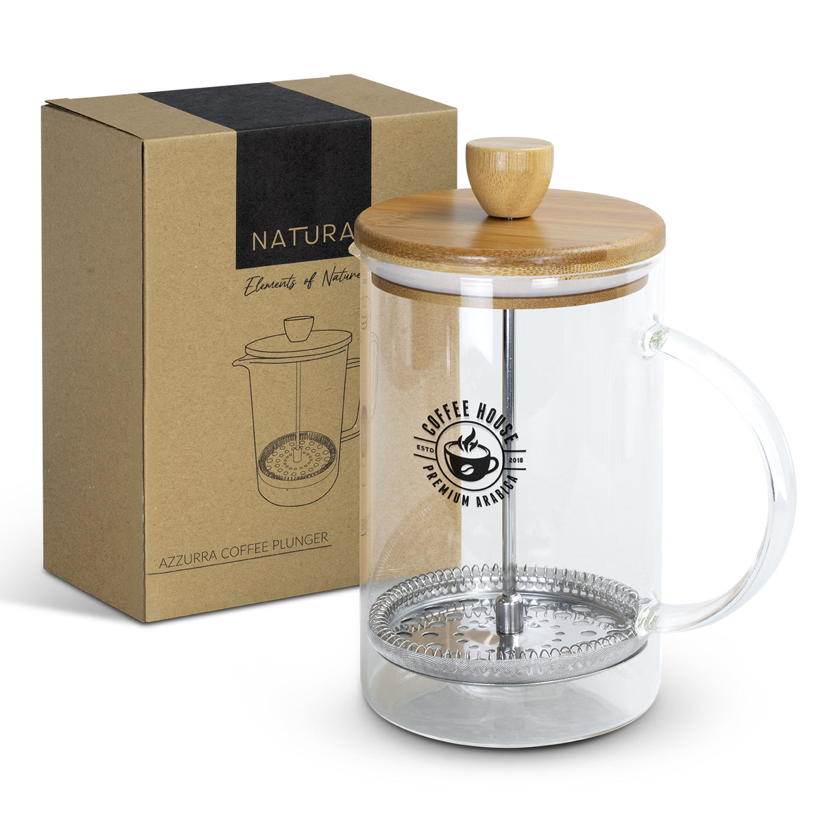 NATURA Azzurra Coffee Plunger - Main