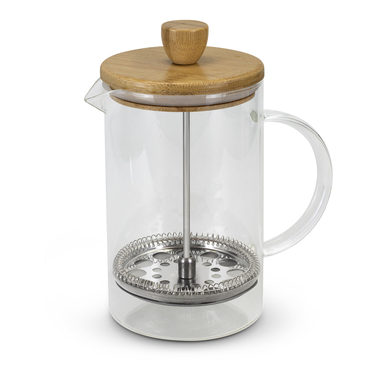 NATURA Azzurra Coffee Plunger - Natura/Clear