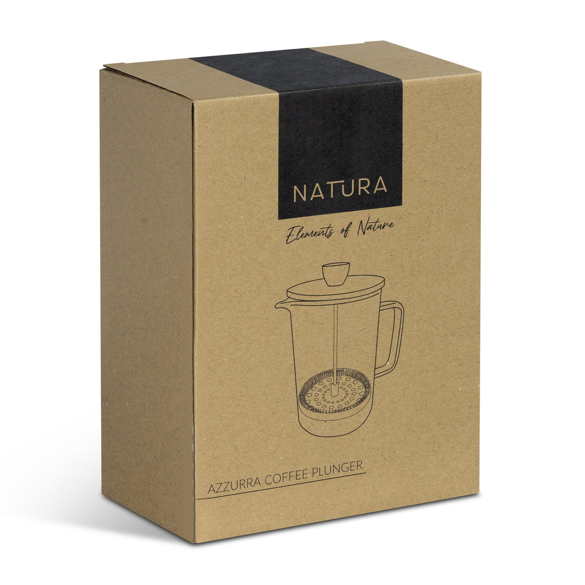 NATURA Azzurra Coffee Plunger - Gift Box