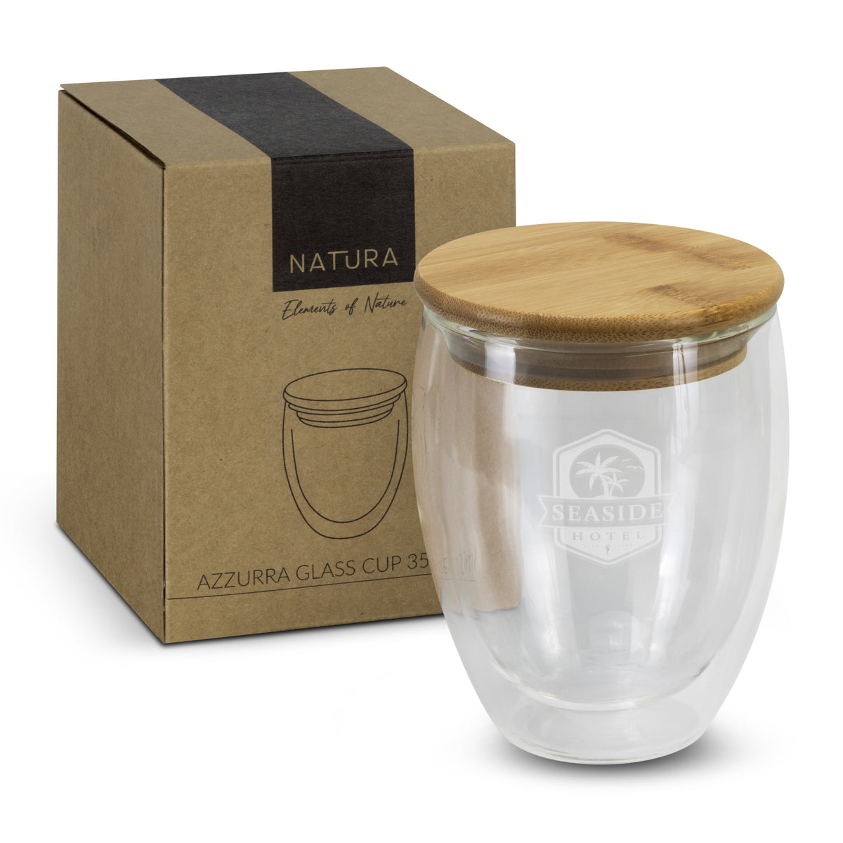 NATURA Azzurra Glass Cup - 350ml - Main