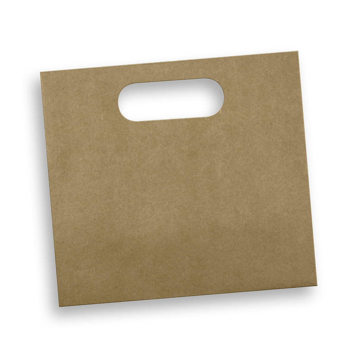 Medium Die Cut Paper Bag Landscape - Natural