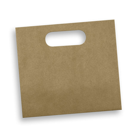 Medium Die Cut Paper Bag Landscape - Natural