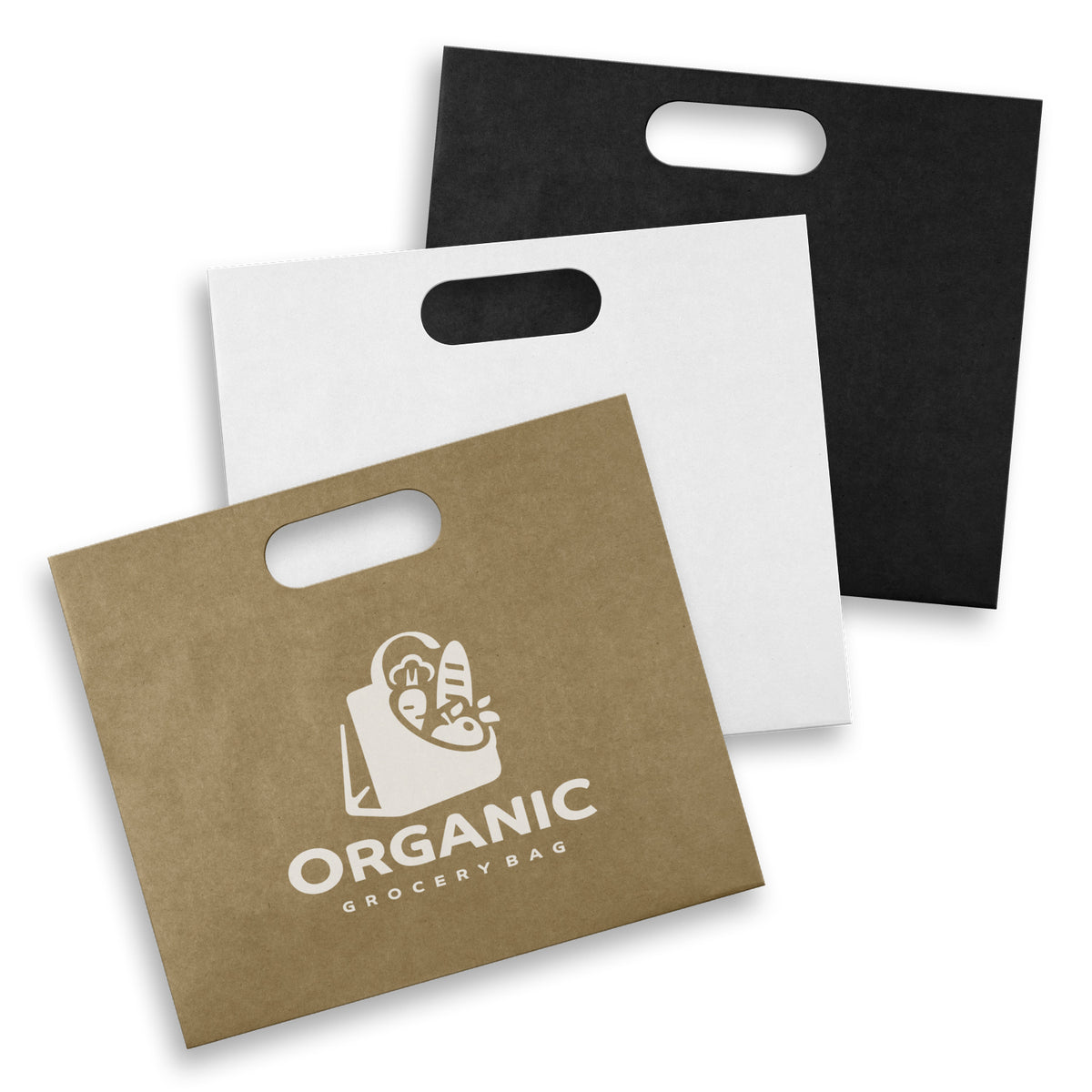 Large Die Cut Paper Bag Landscape - Main