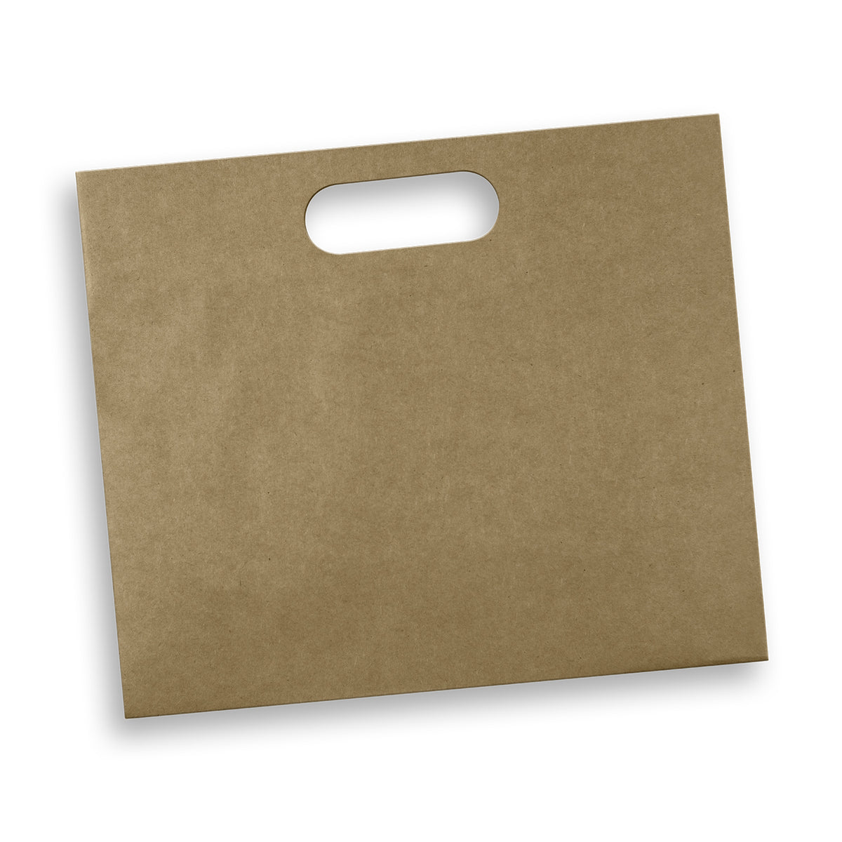 Large Die Cut Paper Bag Landscape - Natural