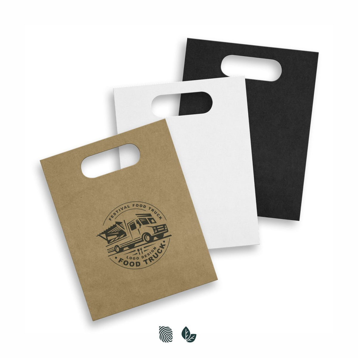 Medium Die Cut Paper Bag Portrait - Impact Aware