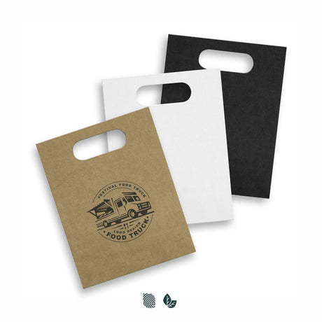 Medium Die Cut Paper Bag Portrait - Impact Aware
