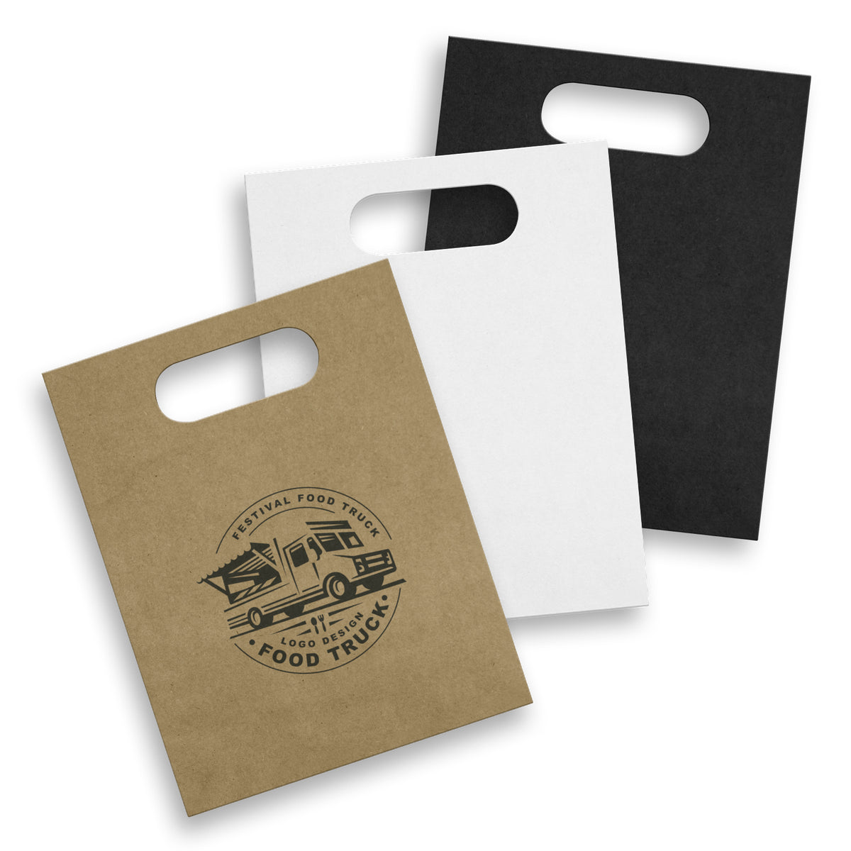 Medium Die Cut Paper Bag Portrait - Main