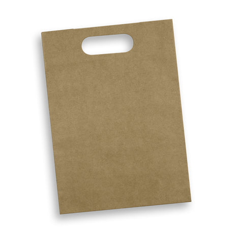 Large Die Cut Paper Bag Portrait - Natural