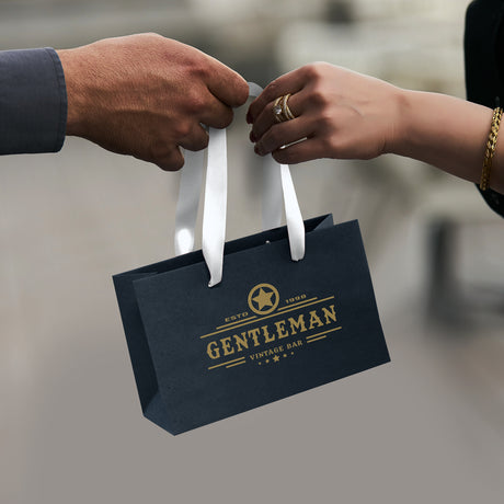 Small Ribbon Handle Paper Bag - Feature