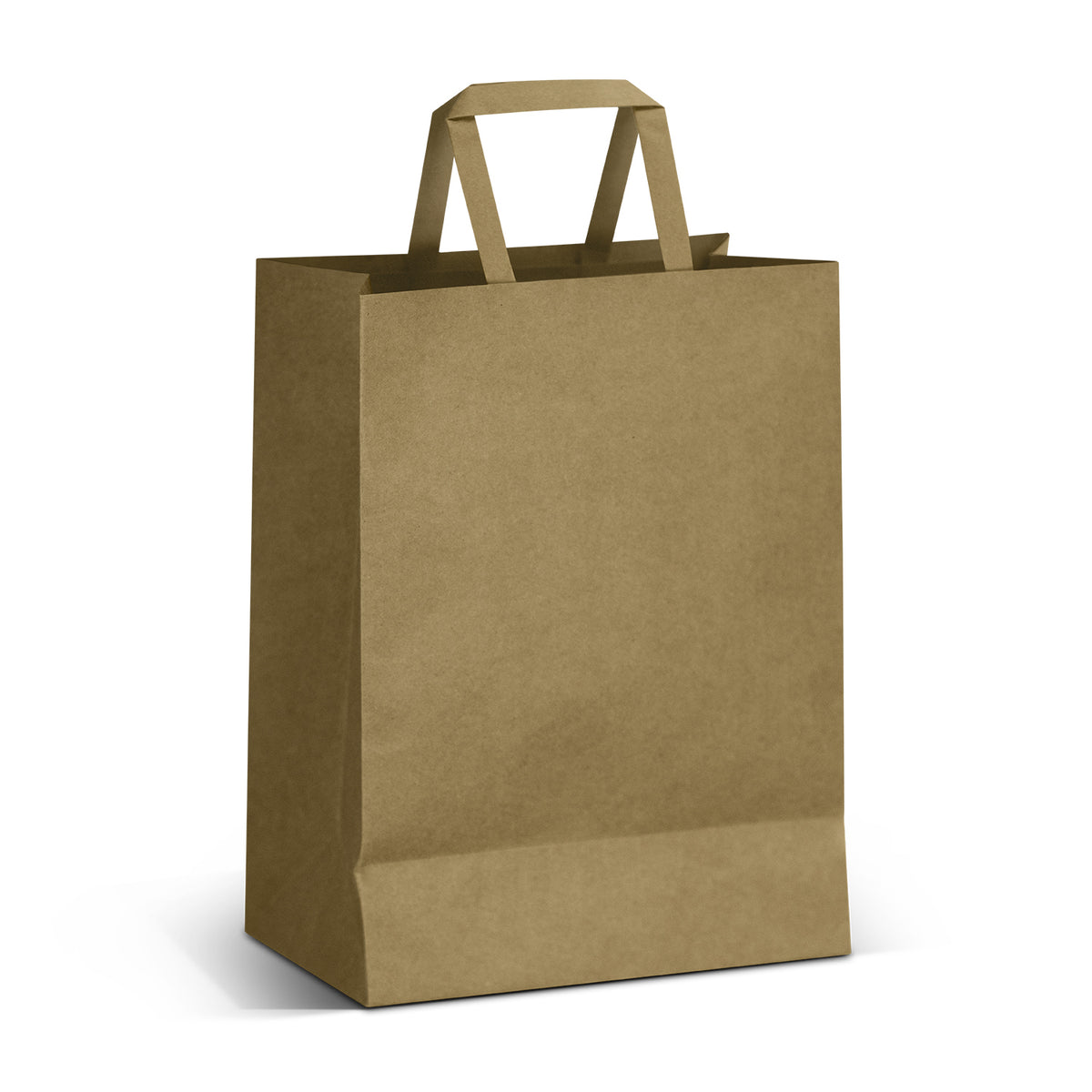 Large Flat Handle Paper Bag Portrait - Detail