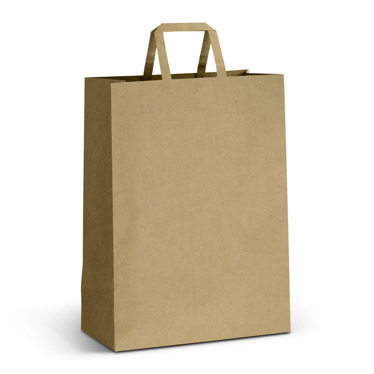 Extra Large Flat Handle Paper Bag Portrait - Detail