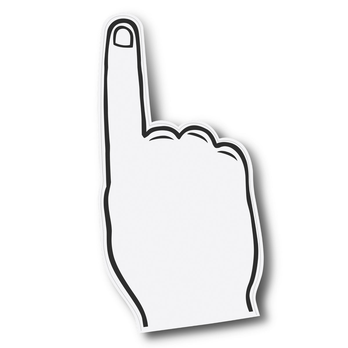 Foam Supporters Hand - Back