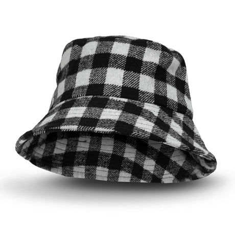 Fiordland Bucket Hat - Black/White