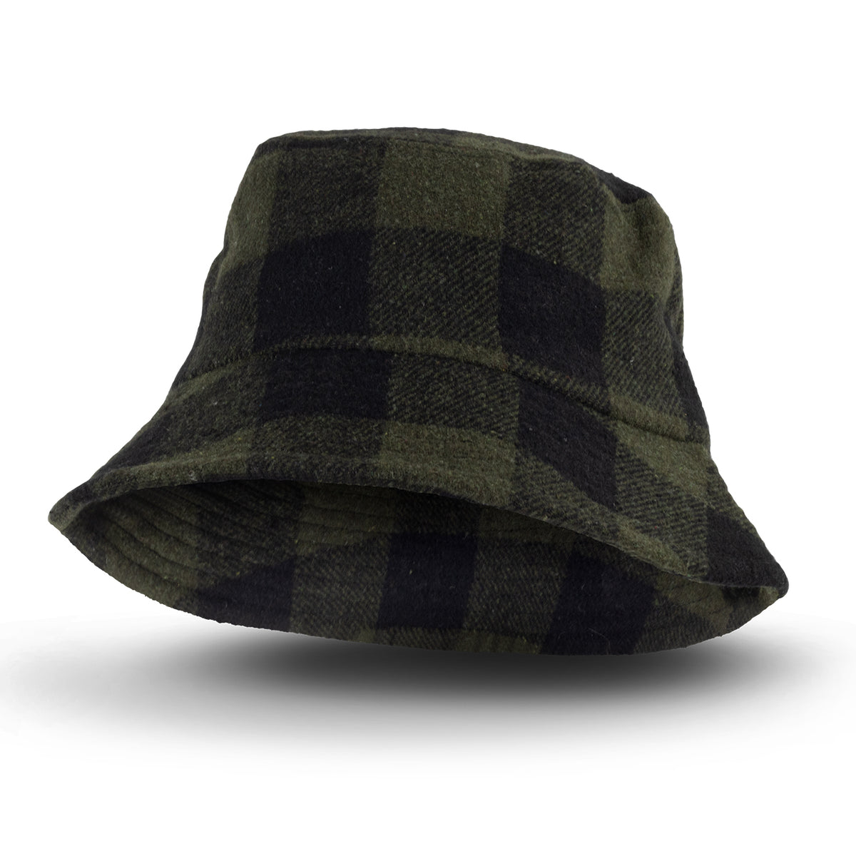 Fiordland Bucket Hat - Black/Olive