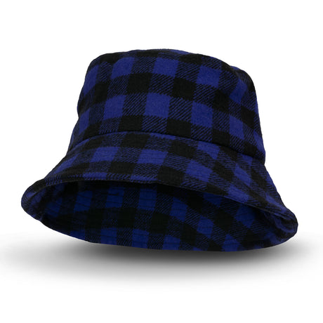 Fiordland Bucket Hat - Black/Royal Blue