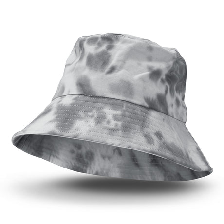 Juniper Tie Dye Bucket Hat - Carbon