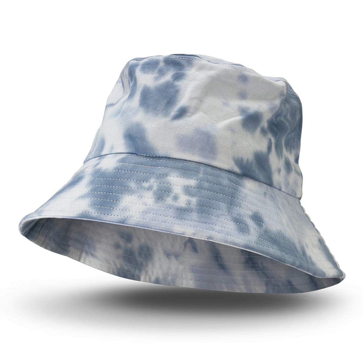 Juniper Tie Dye Bucket Hat - Petrol Blue