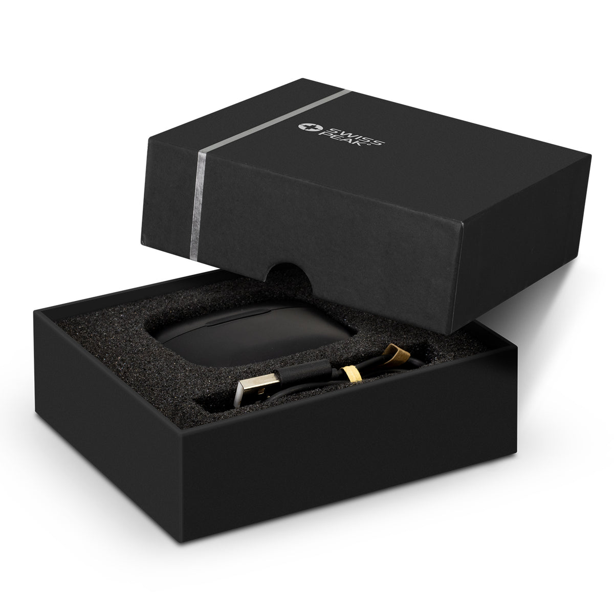 Swiss Peak ANC TWS Earbuds - Gift Box