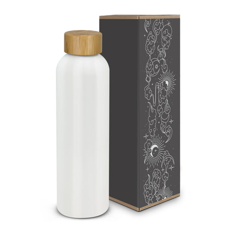 Eden Aluminium Bottle Bamboo Lid - Gift Box Sleeve