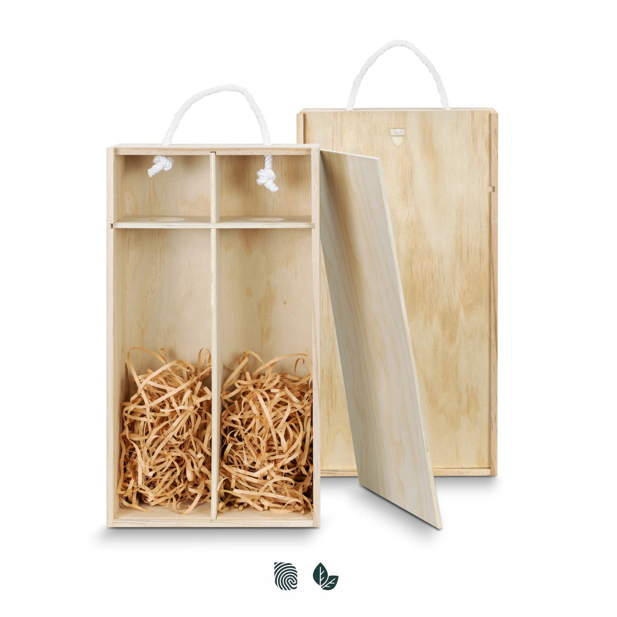 Tuscany Wine Gift Box - Double - Impact Aware